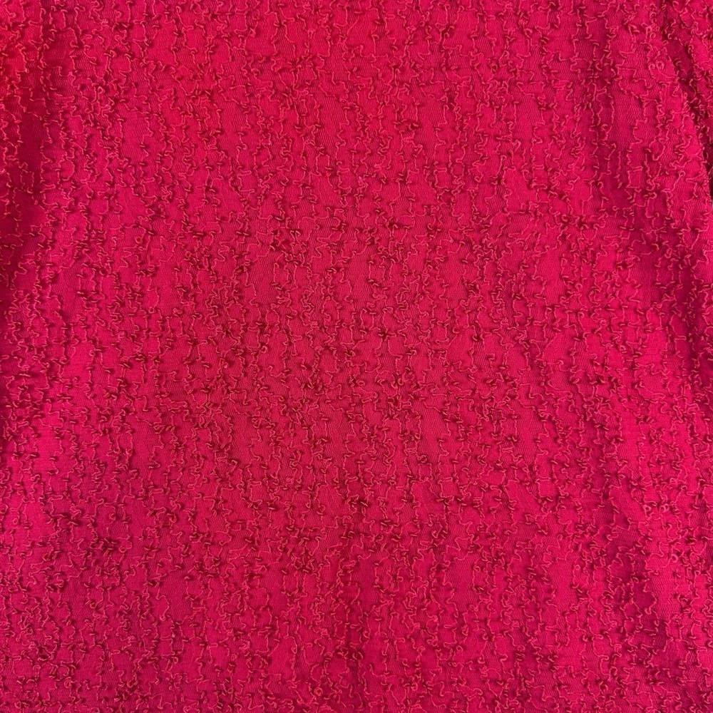 Vintage Robin Clayton Designs Festive Holiday Embroidered Red Shirt Woman’s L - Picture 14 of 14